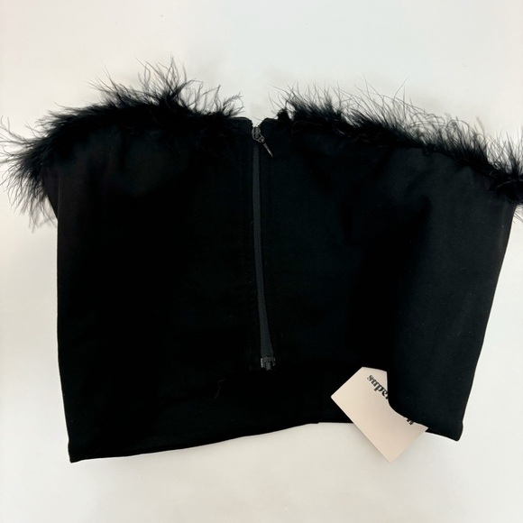 Superdown Olivia Strapless Top in Black Size S - Picture 4 of 10